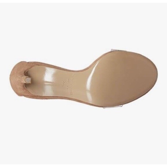 NWB Charles David Women’s Carla Pump Suede Clear Size 7.5 M Sexy, Gorgeous Heels - Picture 3 of 13